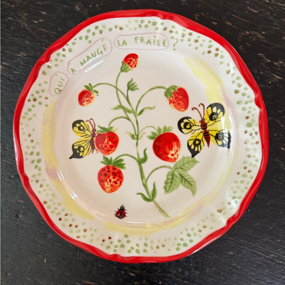 Anthropologie Por Toi Natalie Lete Plate